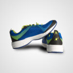 Blue & Green Lightweight Running Sneakers